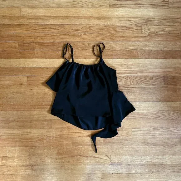 Drapey Ruffle Cami Tank - Picture 2 of 5